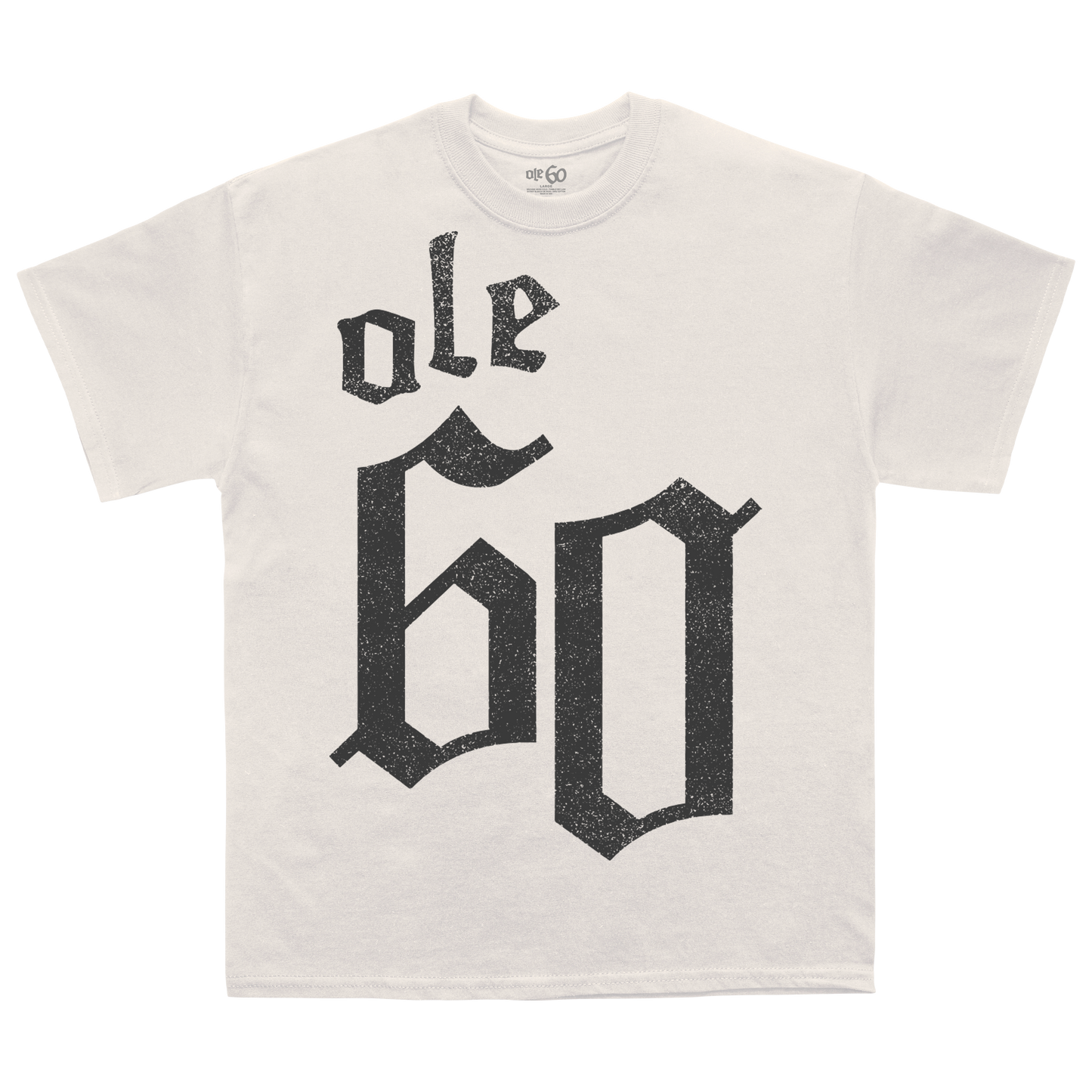 White Logo Tee
