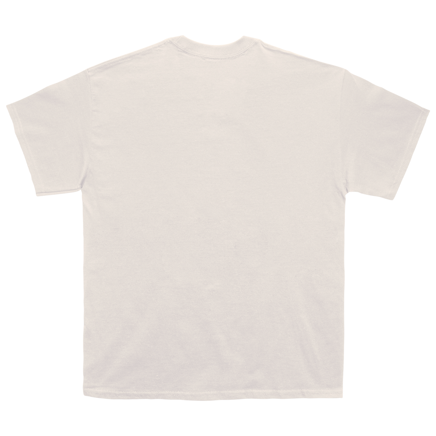 White Logo Tee