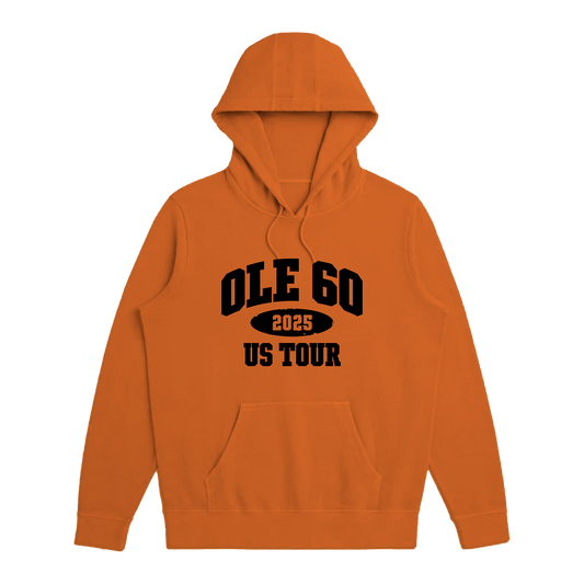 2025 Tour Orange Hoodie