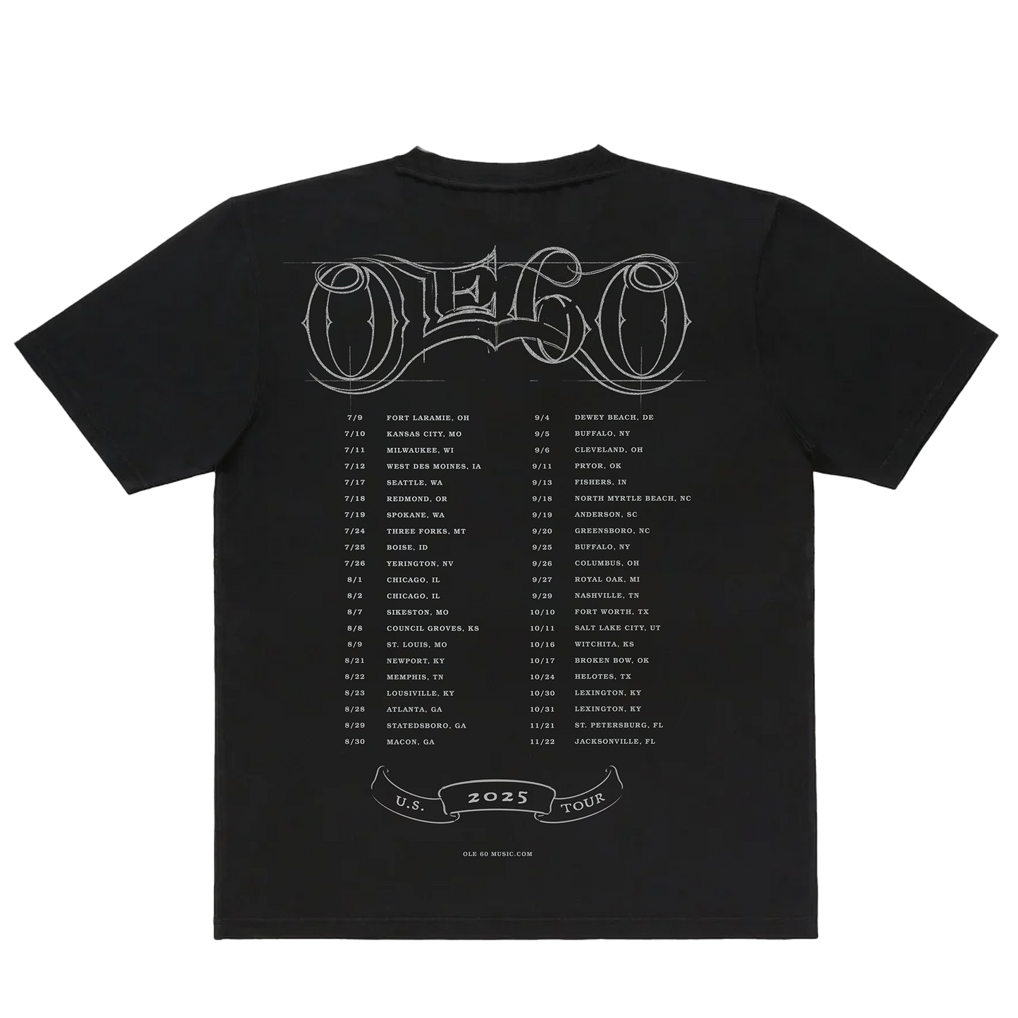Summer 2025 Photo Tour Tee